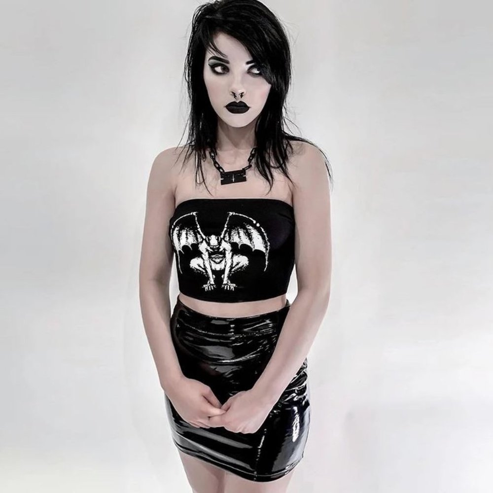 Demon Print Top